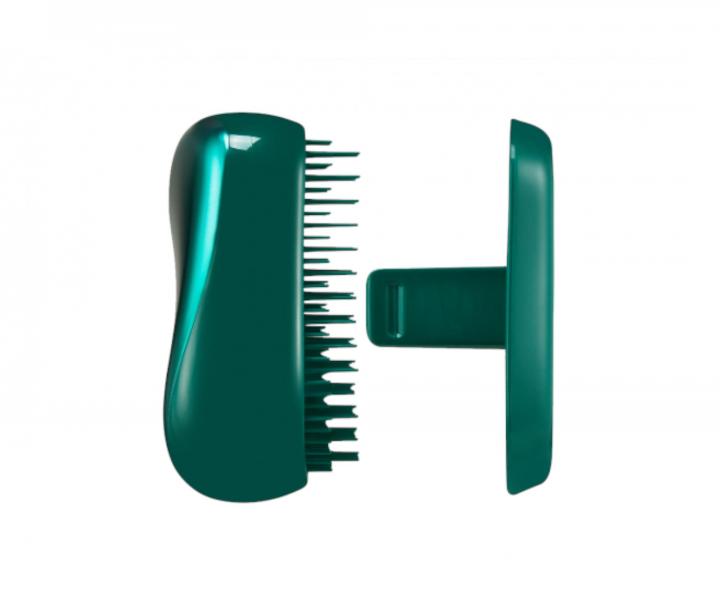 Kefa na rozesvanie vlasov Tangle Teezer Compact Styler Green Jungle - metalick zelen