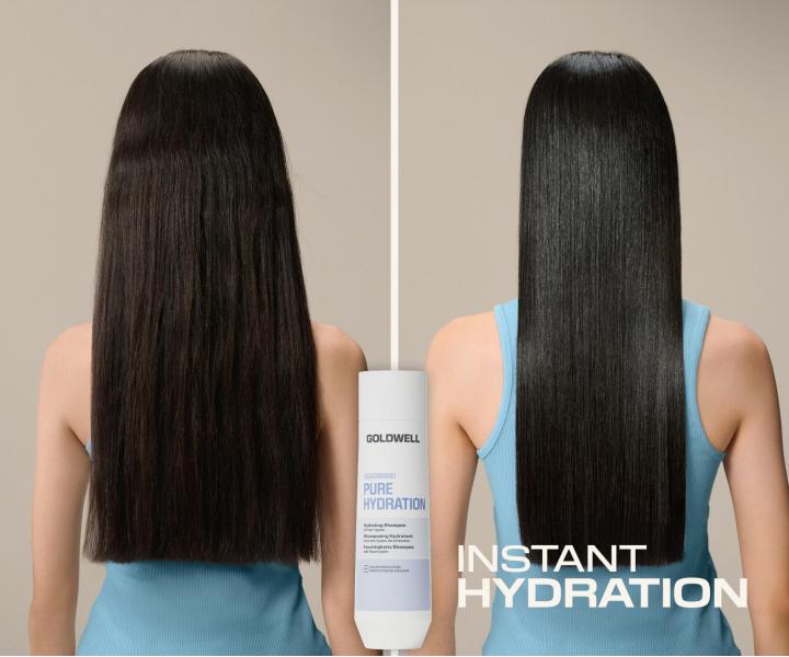 Hydrata�n� �amp�n pre v�etky typy vlasov Goldwell Dualsenses Pure Hydration Hydrating Shampoo - 250 ml