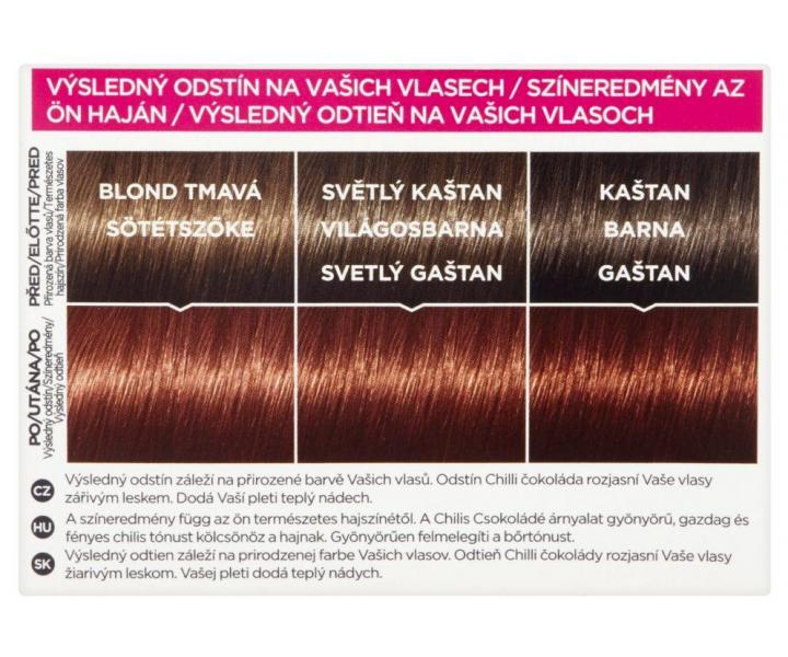 Preliv bez amoniaku Loral Casting Crme Gloss - 554 chilli okolda