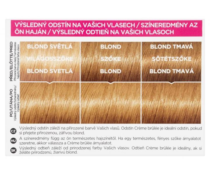 Preliv bez amoniaku Loral Casting Crme Gloss - 8031 Creme Brulee