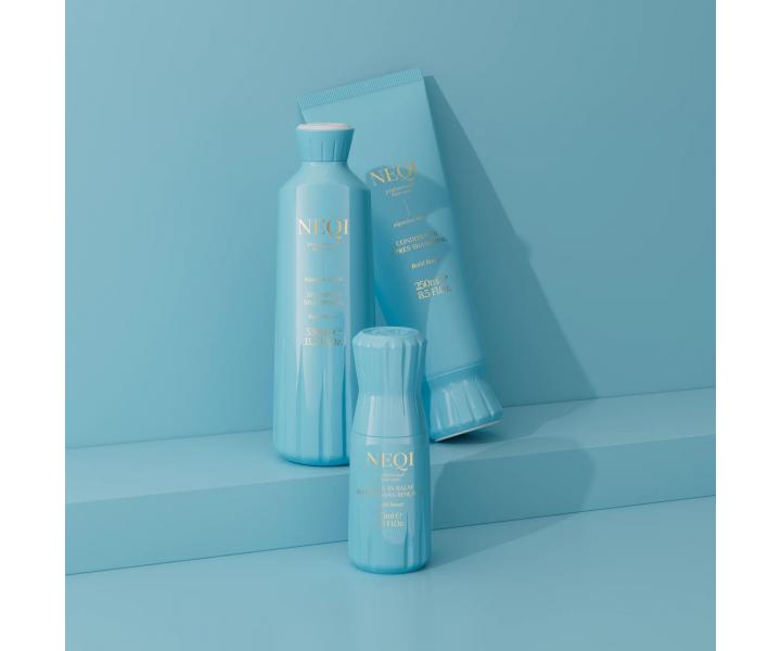 Bezoplachov� regenera�n� balzam na posilnenie po�koden�ch a farben�ch vlasov Neqi Build Boost Leave-In Balm - 75 ml