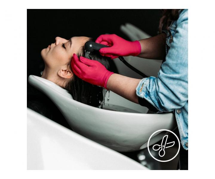 Siln nitrilov rukavice Espeon Nitril Premium 3 - 100 ks, erven, vekos M