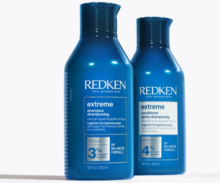 ampn pre posilnenie pokodench vlasov Redken Extreme - 300 ml