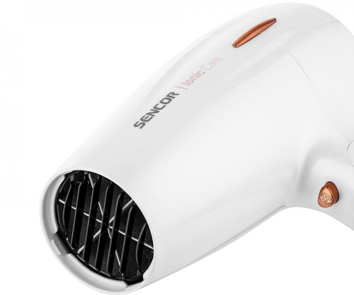 Cestovn fn na vlasy Sencor SHD 7200GD - 2000 W, biely