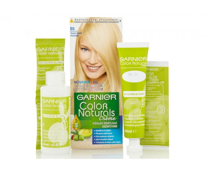 Zosvetujci farba Garnier Color Naturals E0 super blond