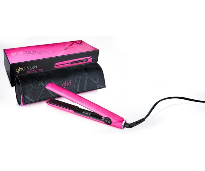 �ehli�ka na vlasy GHD Gold Classic styler - 25 mm, �ierna/ru�ov�