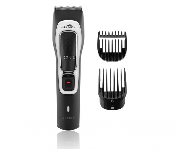 Zastrihva fzov a vlasov ETA James 63419 - ierny
