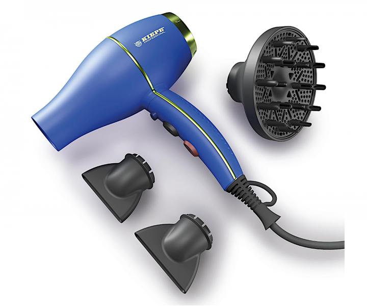 Profesion�lny f�n na vlasy Kiepe Bloom Marine Blue - 2000 W, modr�