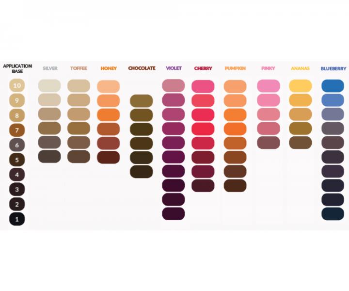 Farbiaca vyivujca maska Inebrya Kromask Silver - 250 ml, strieborn