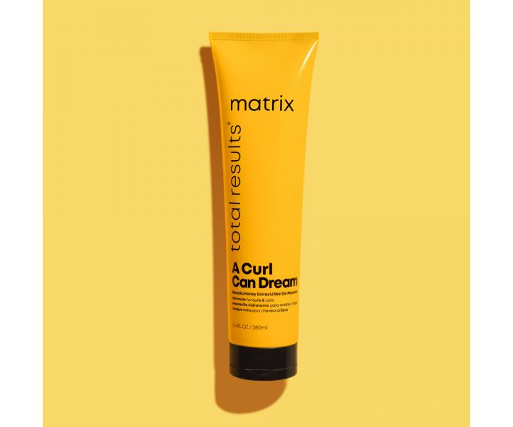 Intenzvne hydratan maska pre vlnit a kuerav vlasy Matrix A Curl Can Dream - 280 ml