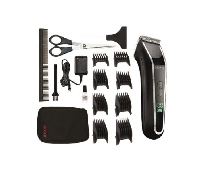 Stroj�ek na vlasy Moser Lithium Pro LCD 1902-0460