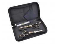 Sada kadernckych nonc 5,75"a efilanch nonc 6,35" SilkCut Black & Gold Limited Olivia Garden