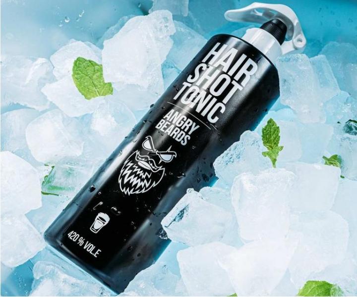Osvieujce tonikum na vlasy Angry Beards Hair Shot Tonic - 500 ml