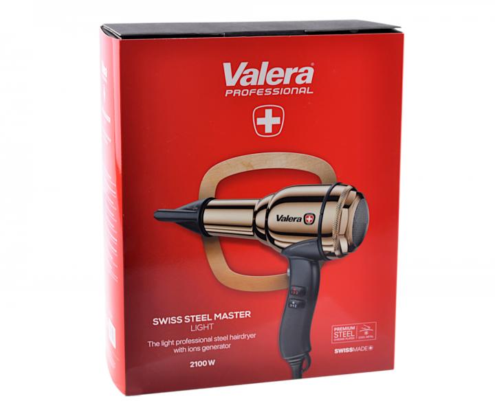 Profesionlny fn na vlasy Valera Swiss Steel Master Light - 2100 W, zlat