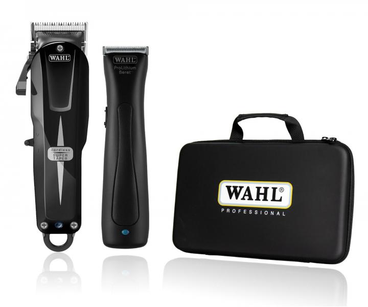 Set strihacieho strojeka Wahl Super Taper a kontrovacieho strojeka Wahl Beret ProLithium
