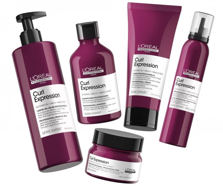 Hydratan krmov gl pre vlnit a kuerav vlasy Loral Professionnel Curl Expression - 250 ml