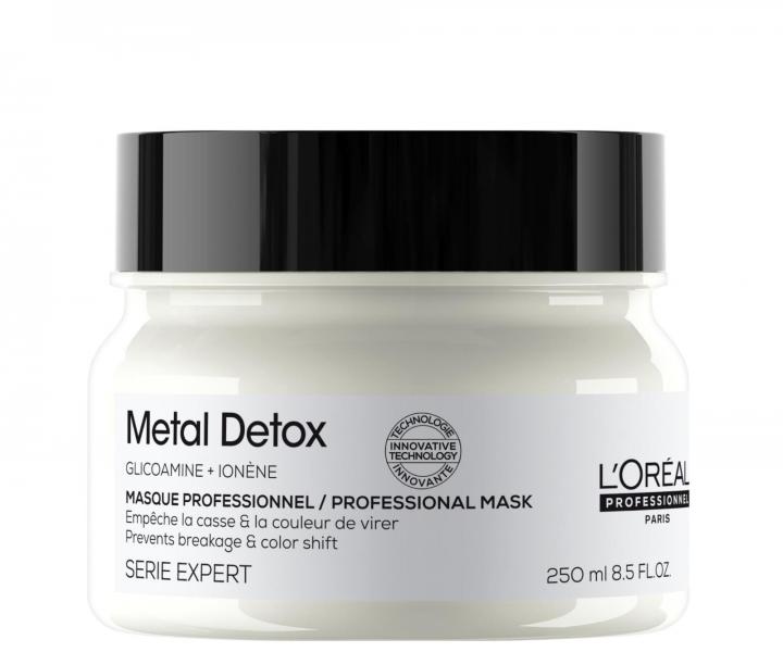 Dar�ekov� sada pre farben� a po�koden� vlasy Lor�al Professionnel Serie Expert Metal Detox Duo