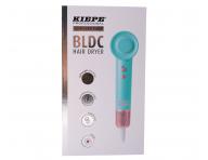 F�n na vlasy Kiepe Professional Home Precision BLDC Hair Dryer - 1100 W, tyrkysov� + kefa Kiepe zadarmo