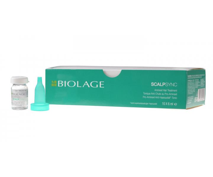 Kúra proti vypadávaniu vlasov Biolage ScalpSync - 10 x 6 ml