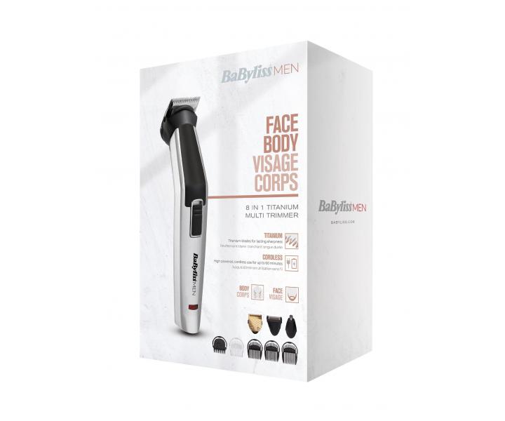 Multifunkn zastrihva BaByliss MT726E - strieborn