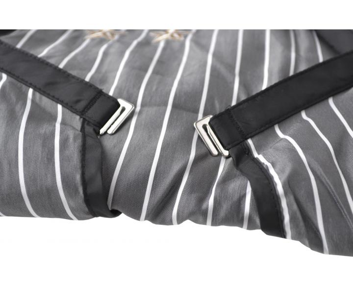 Barber pltenka Wahl 135 x 150 cm - ed pruhovan