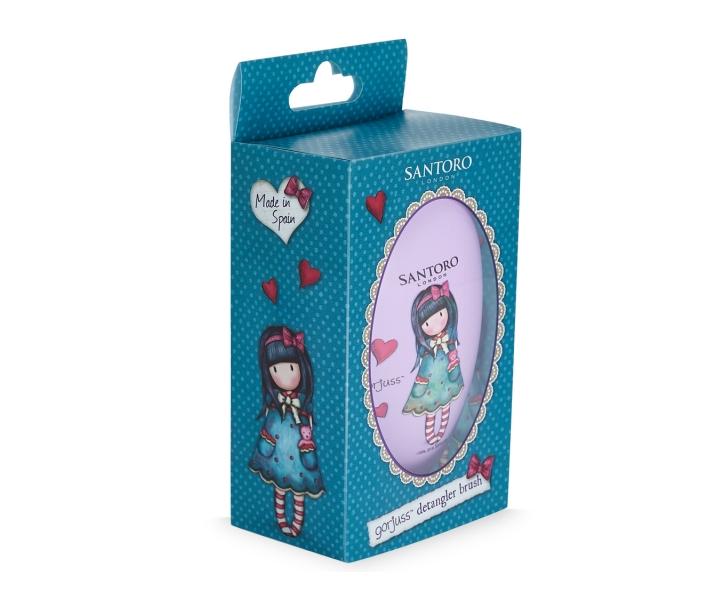 Rozesvacia kefa na vlasy Dessata Santoro - fialov