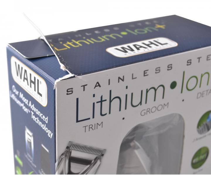 Akumultorov zastrihva Wahl Lithium Ion + 9818-116 - rozbalen, pouit, pokoden kart. obal