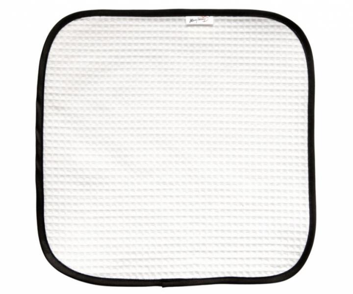 Sada malch uterkov na tvr MaryBerry Happy Evenings - biele s iernym prkom