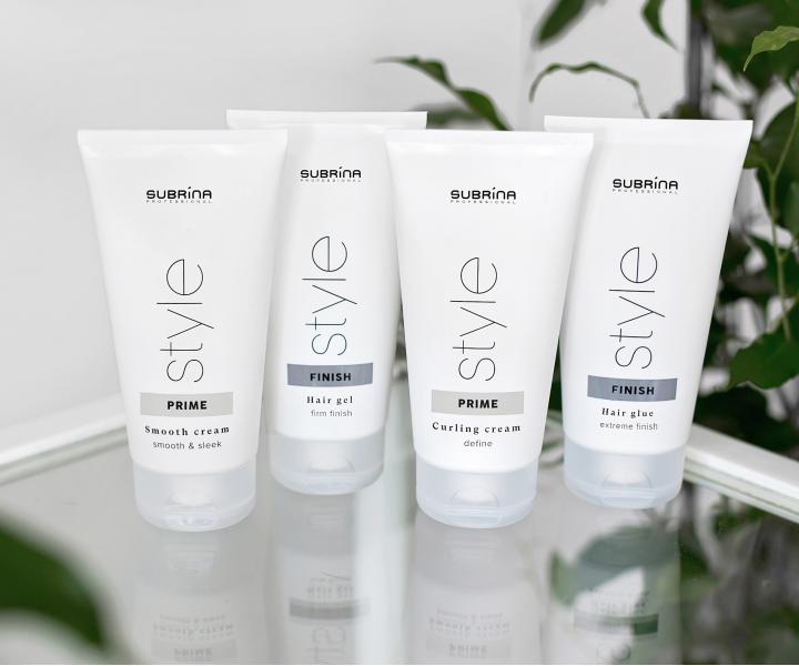 Krm na vlasy s extra silnou fixciou Subrina Professional Style Finish Hair Glue - 150 ml