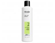 Sada pre silne rednce prrodn vlasy Nioxin System 2 Trial Kit No.2