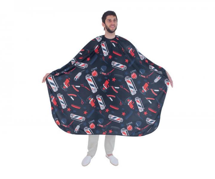 Pnska pltenka na strihanie vlasov a fzov Ragnar - barber vzor - kovov hik