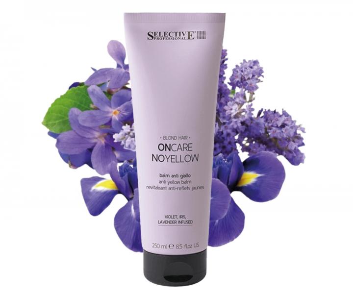 Kondicionr pre neutralizciu ltch tnov Selective Professional OnCare NoYellow Conditioner - 250 ml
