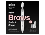 Zastrihva oboia Braun Mini Precision Trimmer FG 1106 - bielo-strieborn