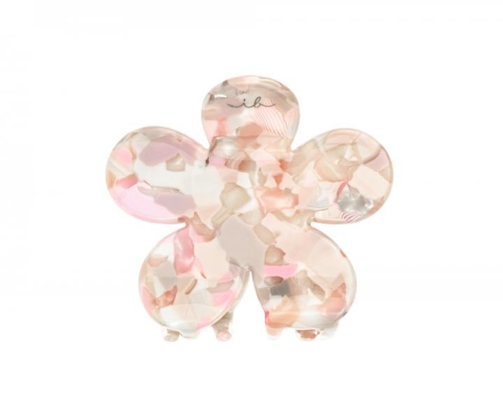 kripce do vlasov Invisibobble Clipstar M Oasis Refreshed Bloom - 2 ks, pastelov odtiene s kvetinovmi vzormi