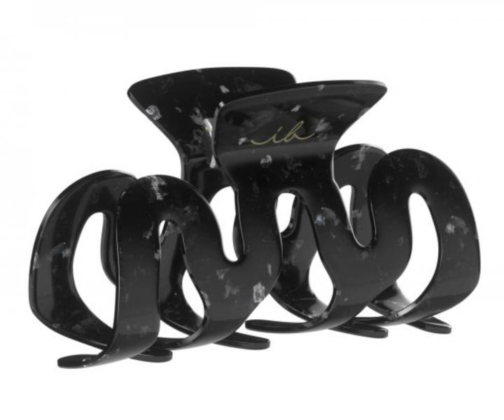 Vek kripec do vlasov Invisibobble Clipstar Clawdia - ierny s mramorovm vzorom