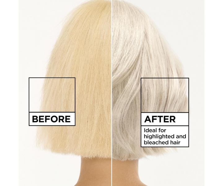 T�novacia maska ​​na vlasy Garnier Olia Gloss Scandi Blonde - 150 ml, studen� �kandin�vska blond