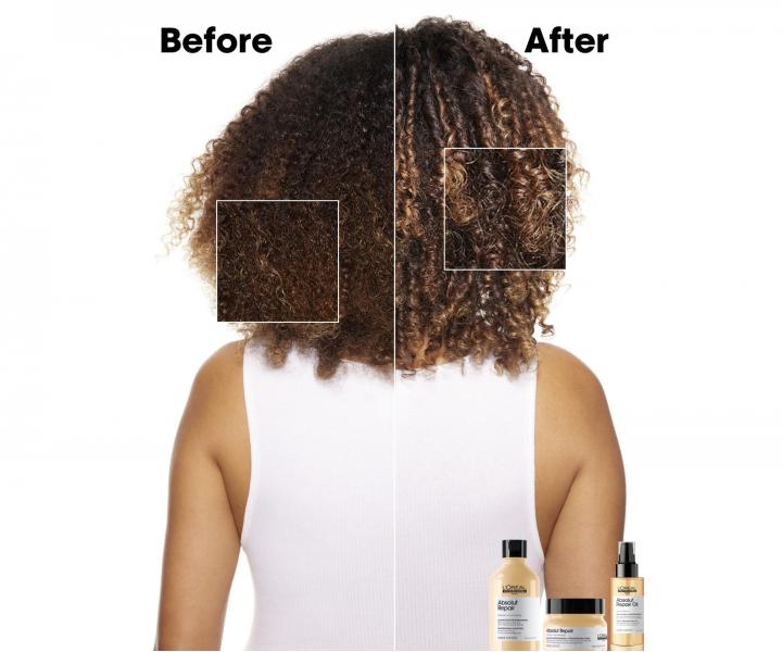 Starostlivos pre such a pokoden vlasy Loral Professionnel Serie Expert Absolut Repair - 200 ml