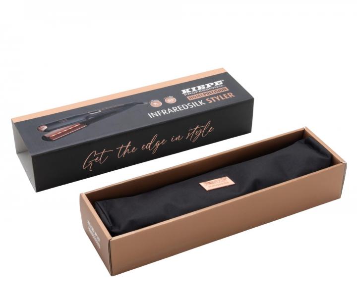 Infra�erven� �ehli�ka na vlasy Kiepe Professional Home Precision Infraredsilk Styler - �ierna