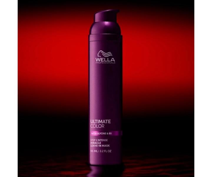 Bezoplachov� maska ​​pre farben� vlasy Wella Professionals Ultimate Color Intense Miracl