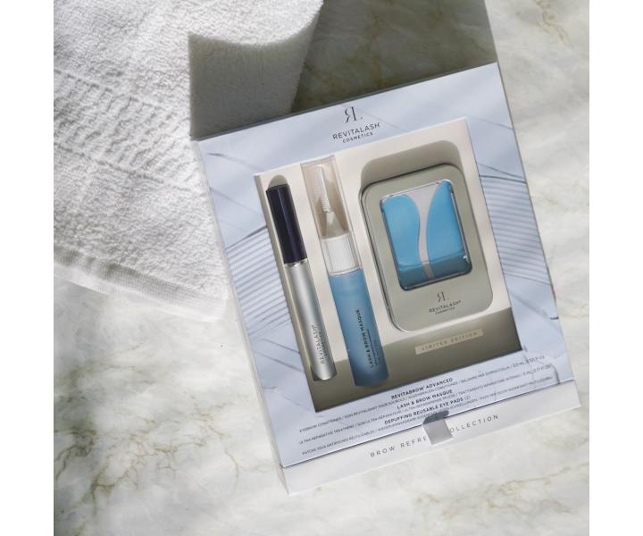 Dar�ekov� sada pre starostlivos� o obo�ie RevitaLash Brow Refresh Collection + maska a vank��iky pod o�i zadarmo