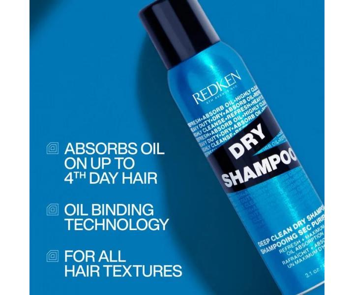 H�bkovo �istiaci such� �amp�n Redken Deep Clean Dry Shampoo - 155 ml
