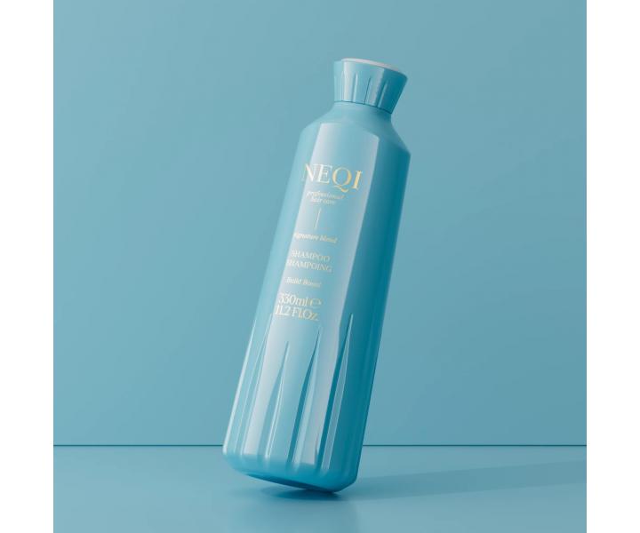 Regenera�n� �amp�n na posilnenie po�koden�ch a farben�ch vlasov Neqi Build Boost Shampoo - 330 ml
