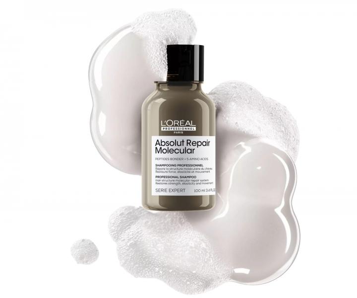 �amp�n pre po�koden� vlasy Lor�al Professionnel Serie Expert Absolut Repair Molecular - 100 ml