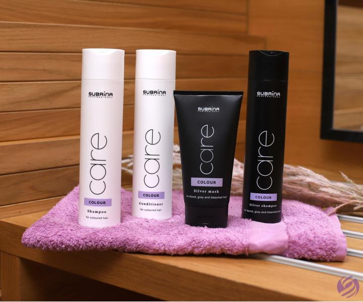 ampn na neutralizciu ltch tnov Subrina Professional Care Colour Silver - 1000 ml + ampn 250 ml zadarmo