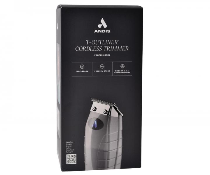 Profesion�lny kont�rovac� stroj�ek Andis T-Outliner Li ORL Cordless Trimmer 74125 - �ed�
