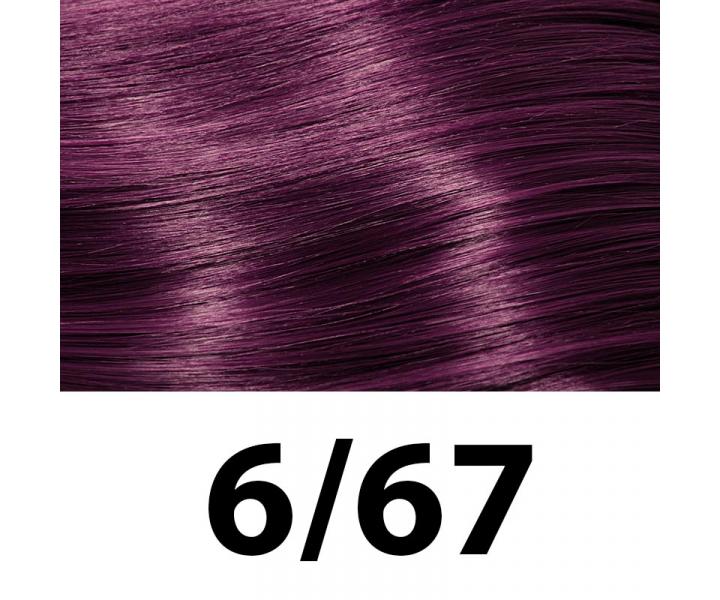 Farba na vlasy Subrina Professional Permanent Colour 100 ml - 6/67 tmav blond - beaujolais