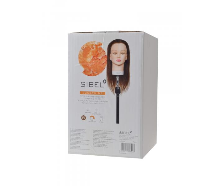 Cvin hlava Sibel Josephine s prrodnmi a umelmi vlasmi - svetlo hned 40 cm