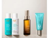 Cestovn� sada pre hydrat�ciu vlasov Moroccanoil Greetings From Hydration + kr�m na ruky a ta�ti�ka zadarmo