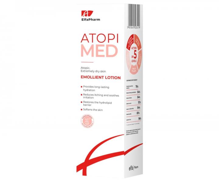 Zjem�uj�ce telov� mlieko na atopick� a ve�mi such� poko�ku Elfa Pharm Atopi Med Emollient Lotion 400 ml + kr�m 75 ml zadarmo