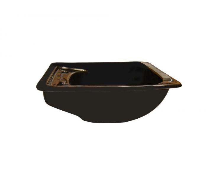 Keramick umvadlo pre barber salny Detail DHS033 - ierne
